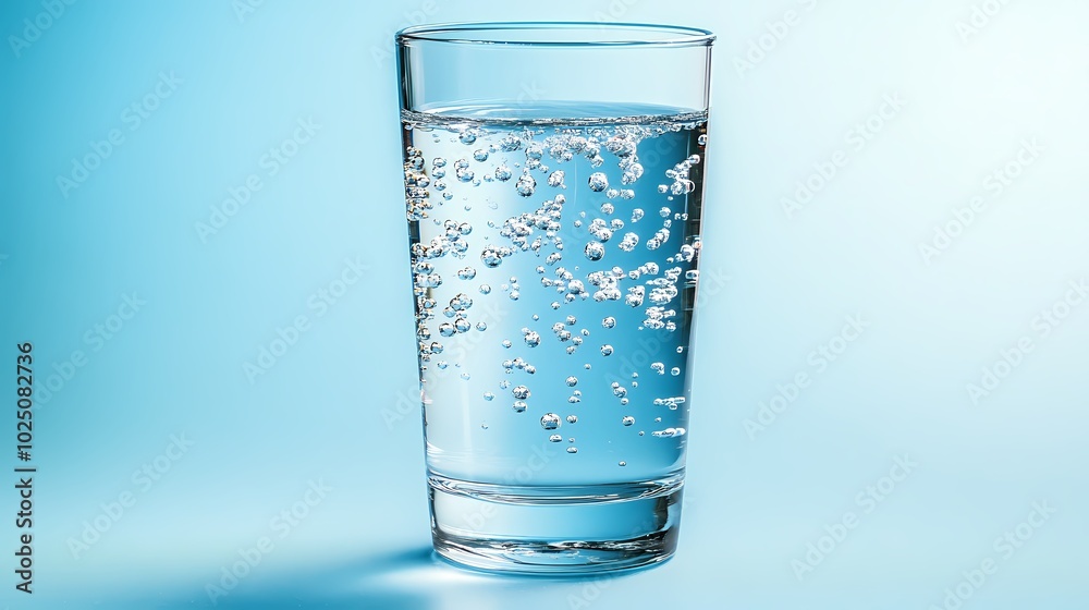 Pure Drinking Water in Glass Isolated on White Background | Clean Water and Healthy Hydration Concept Pure Drinking Water in Glass Isolated on White Background | Clean Water and Healthy Hydration Concept