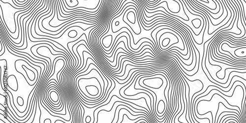 Topographic map in contour line light topographic topo contour map and ocean topographic line map. Natural printing illustrations of maps.