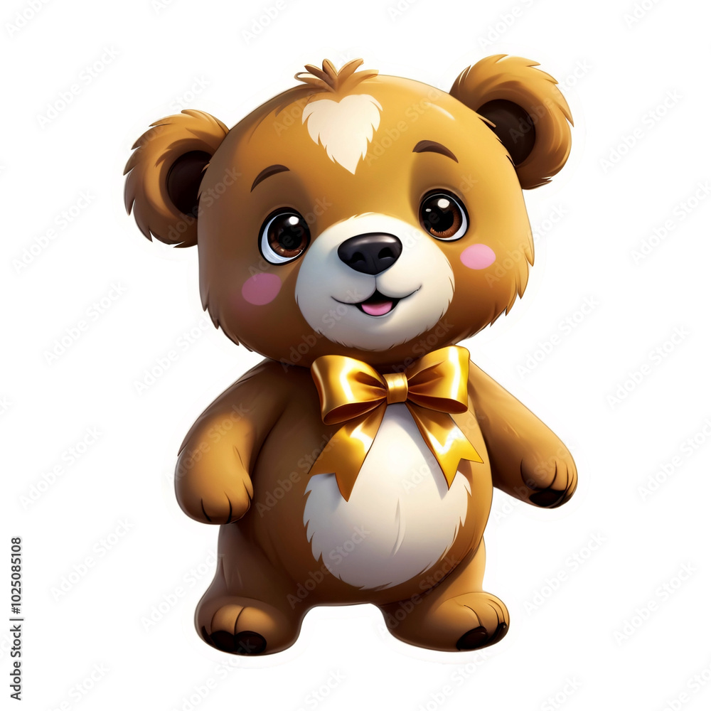 Brown Bear Sticker Brown Bear Sticker