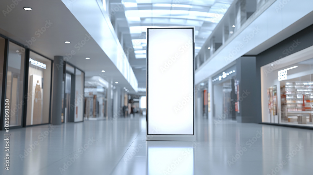 Blank advertising billboard mockup Blank advertising billboard mockup