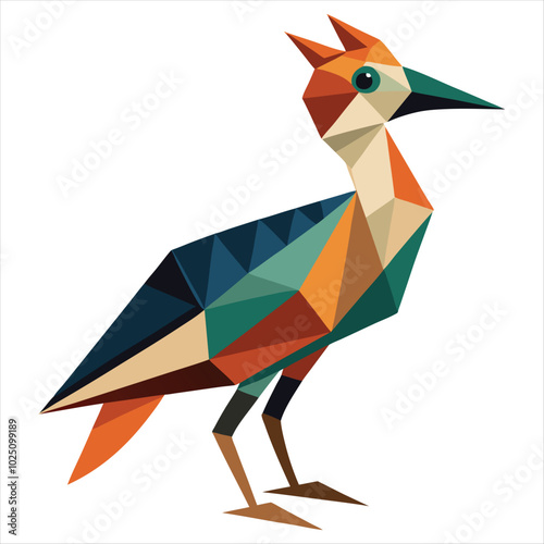Low Poly Traditional vector art 