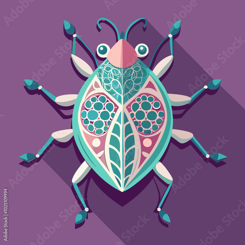 lace-bug-isometric-illustrations