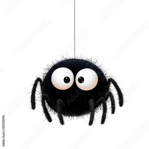 cute spider for halloween png transparent