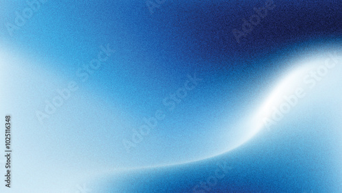 Blue Gradient Background, Abstract Blue Gradient Wave Grainy Wallpaper Vector
