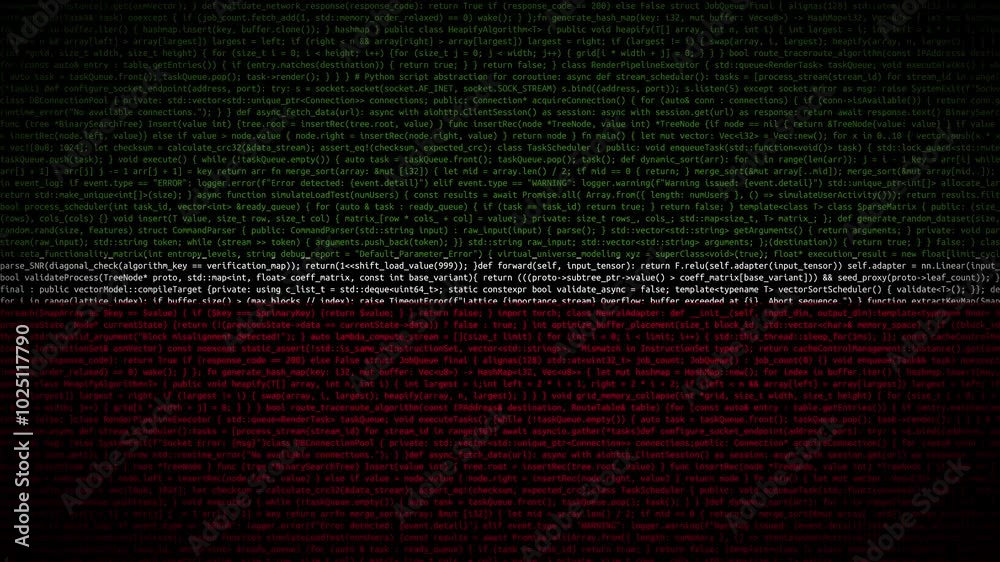 Binary code on flag of Tatarstan. Program source code or Hacker concept on Tatarstan flag. Tatarstan digital technology security, hacking or programming