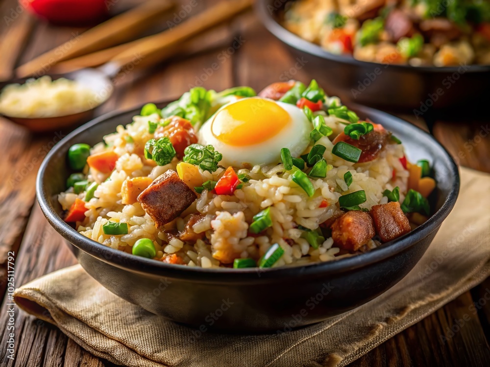 Delicious Asian Fried Rice with Pork and Egg – A Flavorful Culinary Delight for Food Lovers and Home Delicious Asian Fried Rice with Pork and Egg – A Flavorful Culinary Delight for Food Lovers and Home