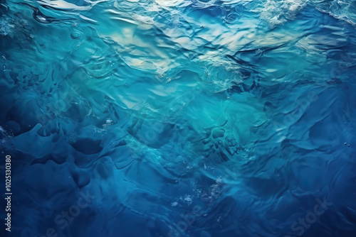 Wallpaper Mural Attractive tranquil underwater setting illuminated by sunlight that gracefully touches the ocean Torontodigital.ca