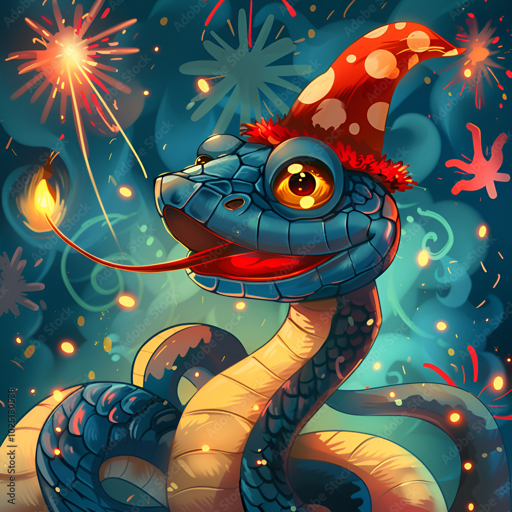 Obraz premium dragon new year