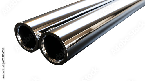 Stack of steel pipes