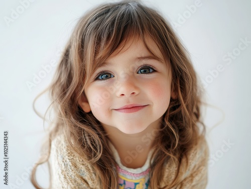 portrait of a little girl