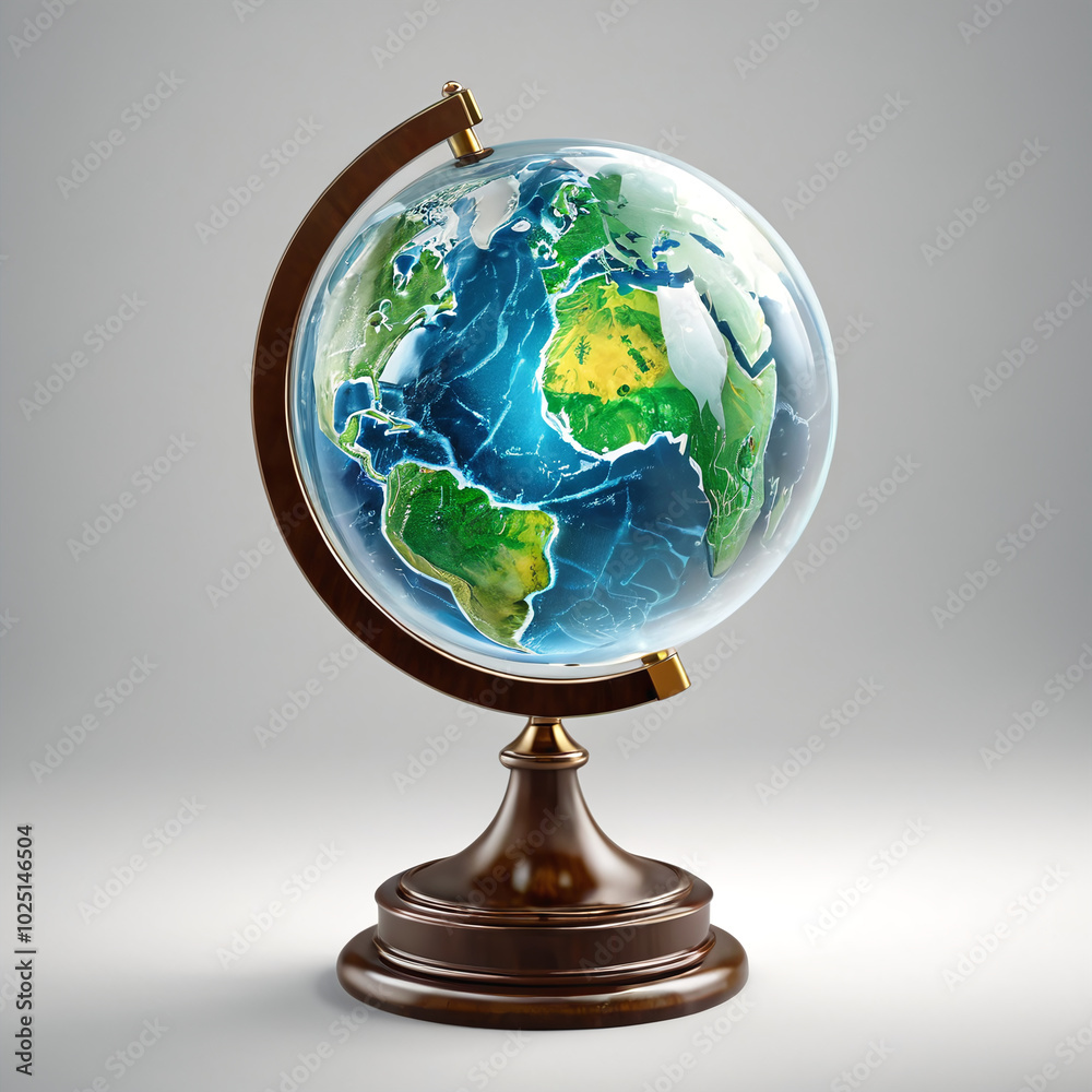 Globe symbol of environmental and preserve earth Globe symbol of environmental and preserve earth