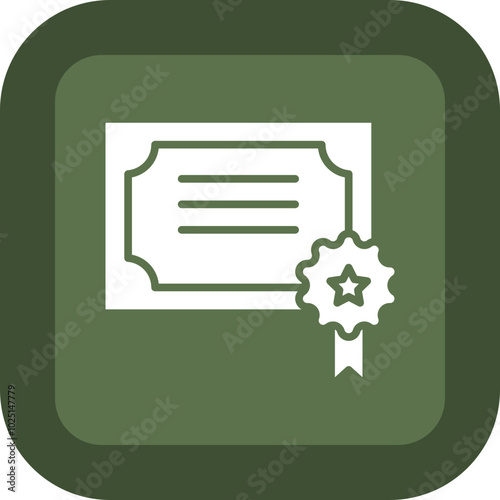 Certificate Icon Design