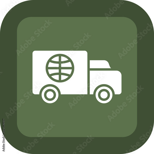 News Van Icon Design