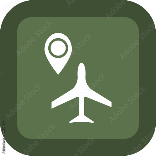 Sharp Bend Icon Design