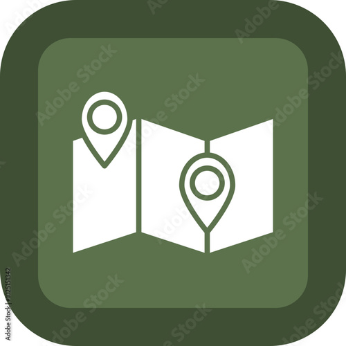 Nearby Destinations Icon Design