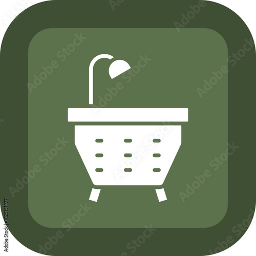 Bathtub Icon Design