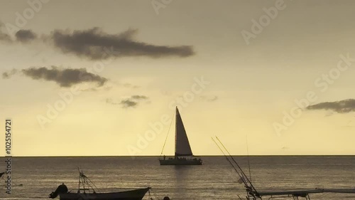 Boat on Vallarta Ocean