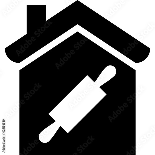 homemade or home cook about bread bakery and food solid or glyph icon