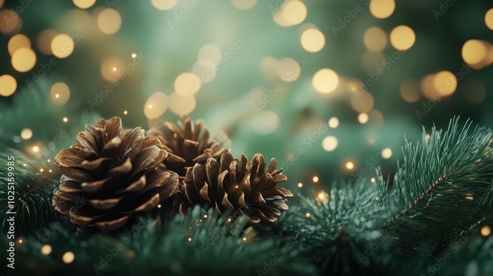 The Pinecones on Greenery The Pinecones on Greenery