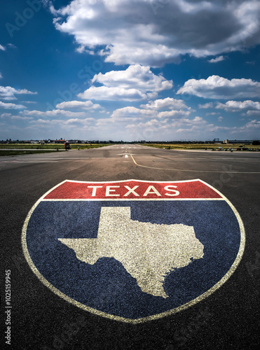Texas road sign painting