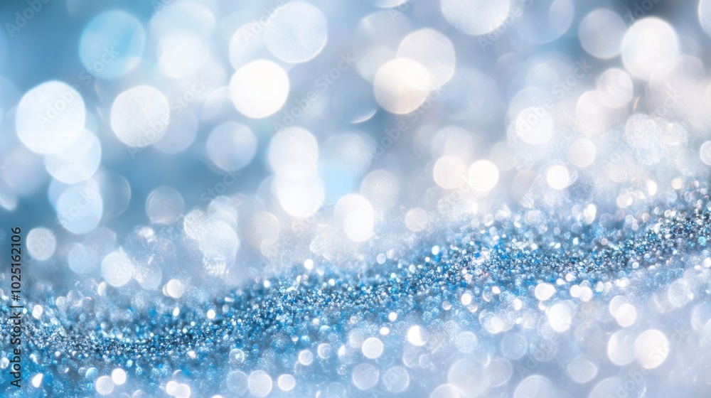 The Sparkling Blue Background The Sparkling Blue Background