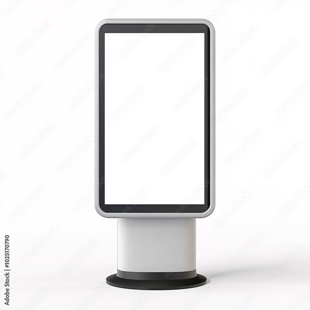 Blank advertising billboard mockup Blank advertising billboard mockup