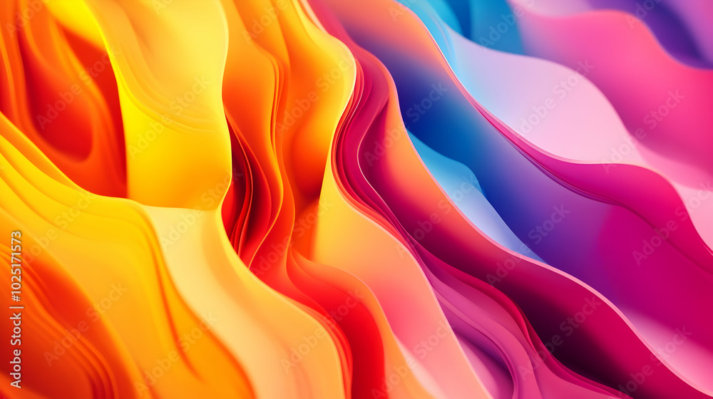 Obraz premium red and yellow background