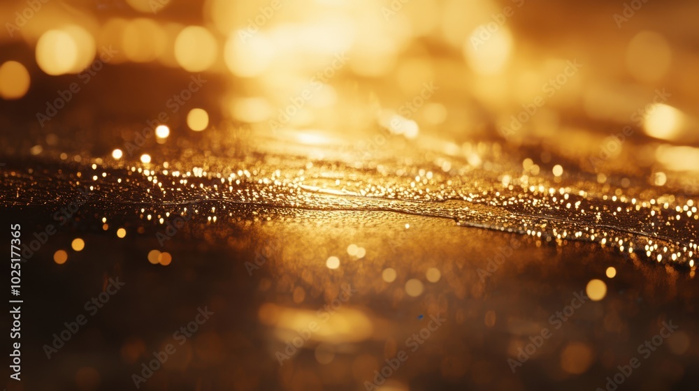 The Golden Sunset Reflection The Golden Sunset Reflection