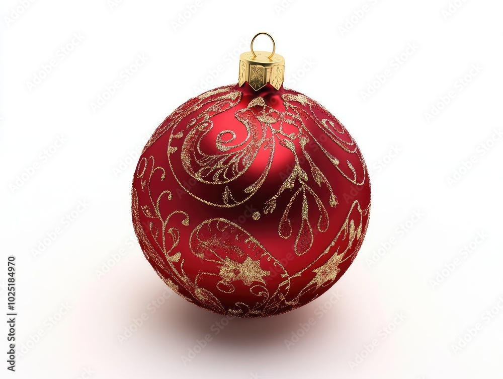 red christmas ball red christmas ball