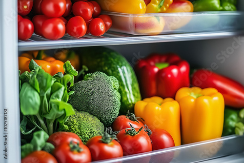 A Close-Up Of A Refrigerato...