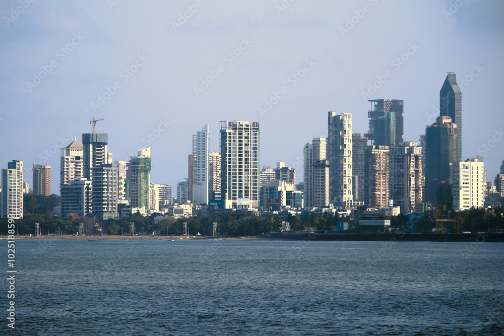 Fototapeta premium Skyline of Mumbai