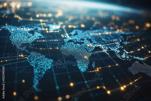 Global Network and Technology Data Visualization