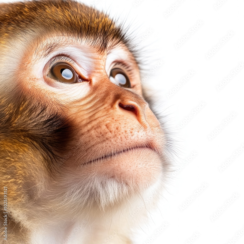 Macaque Isolated Macaque Isolated