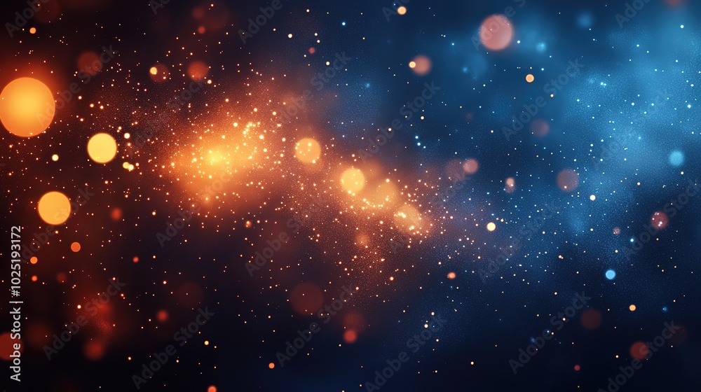 Dark blue and glow particle abstract background Dark blue and glow particle abstract background