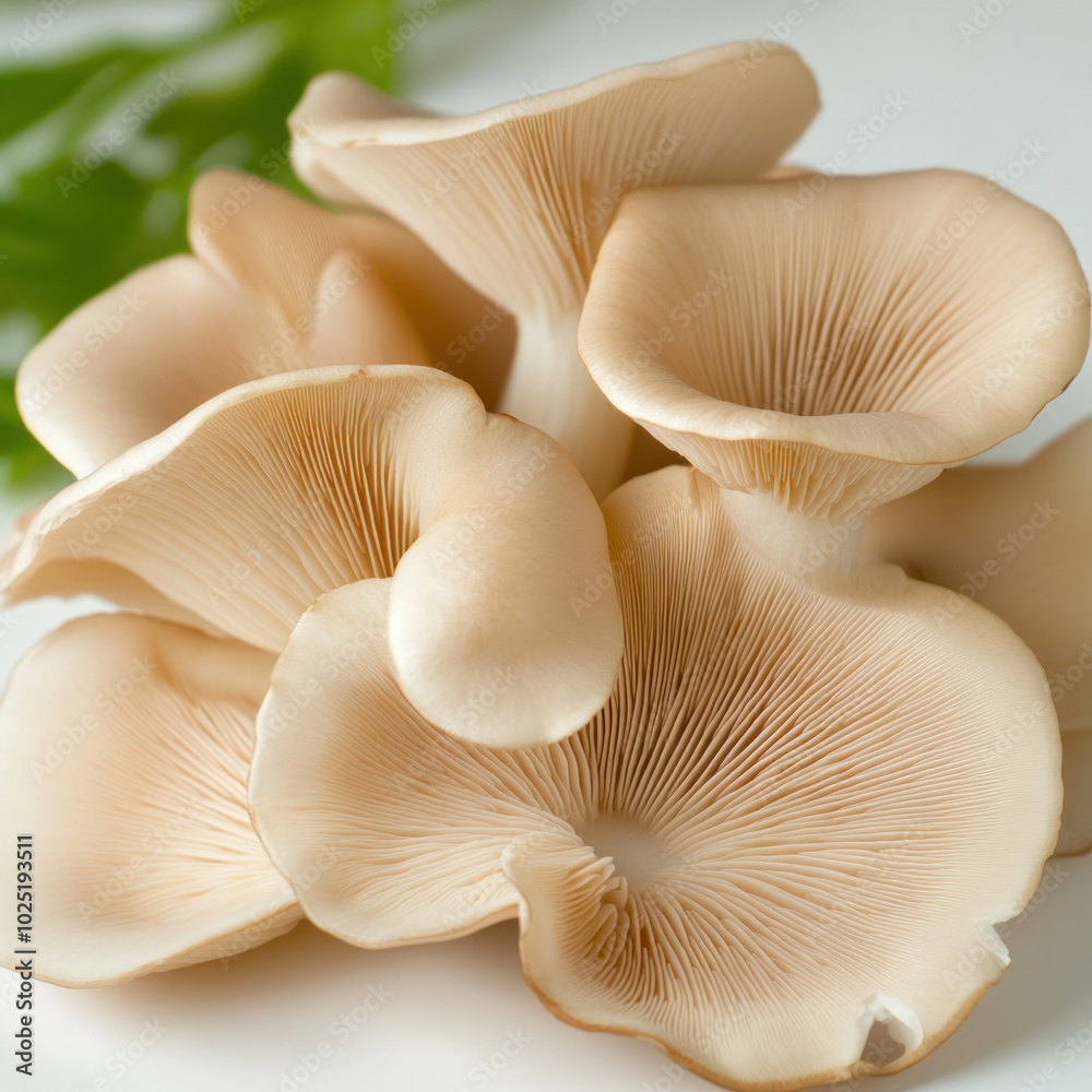 Oyster Mushroom Isolated