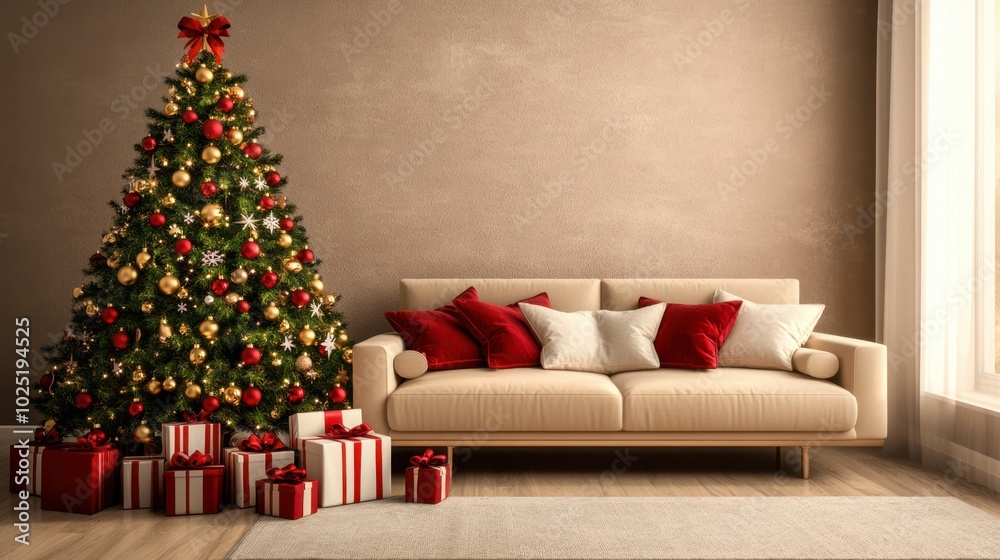 The Cozy Christmas Tree Scene The Cozy Christmas Tree Scene
