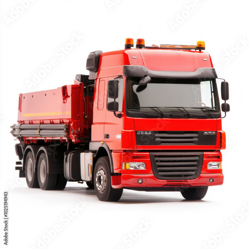 Tow Truck Isolated