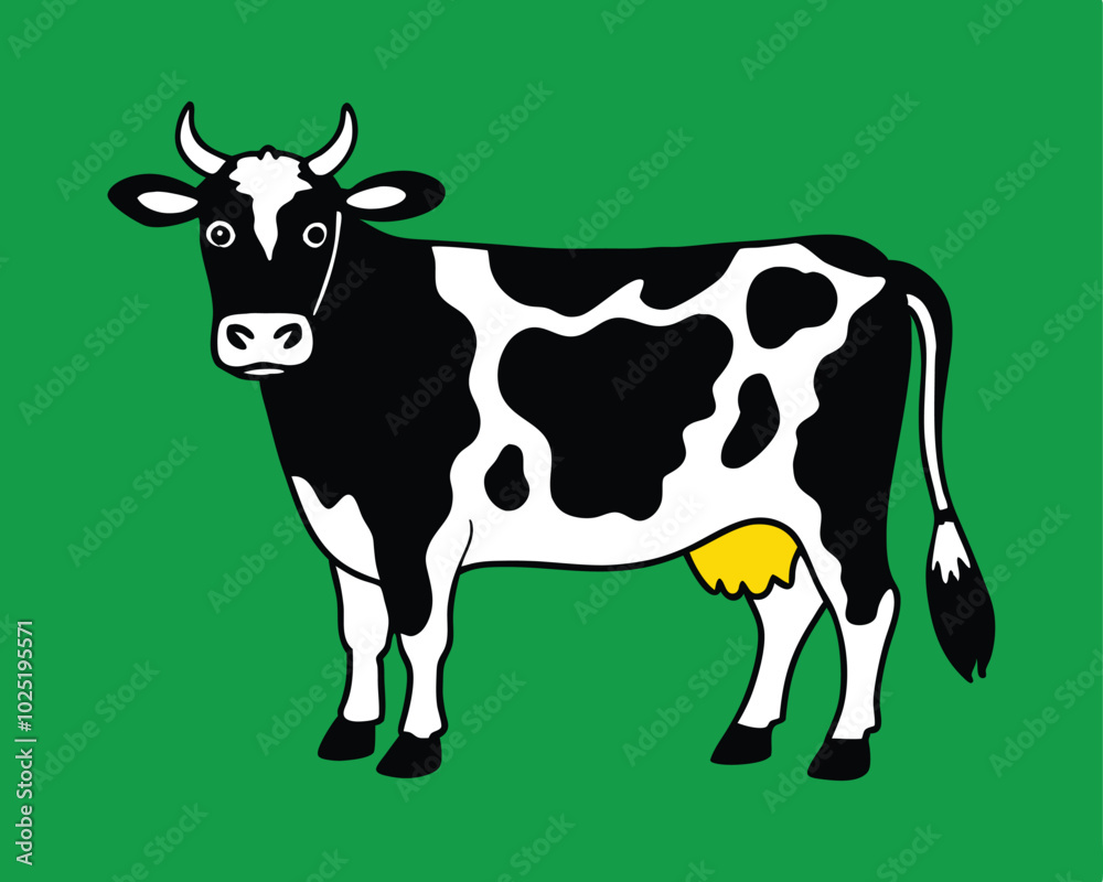 cow vector illustration file. cow vector illustration file.