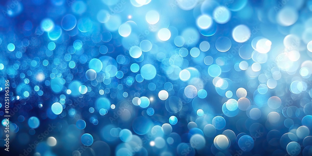 Blue bokeh abstract light background with asymmetrical composition, asymmetrical, light, bokeh, background Blue bokeh abstract light background with asymmetrical composition, asymmetrical, light, bokeh, background