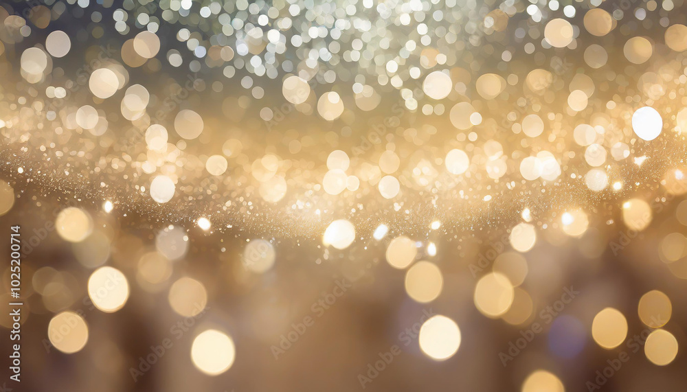 Golden bokeh lights create a dreamy atmosphere at a festive evening gathering during the holiday season Golden bokeh lights create a dreamy atmosphere at a festive evening gathering during the holiday season