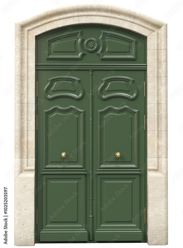 Entrance classic doors for the house Entrance classic doors for the house