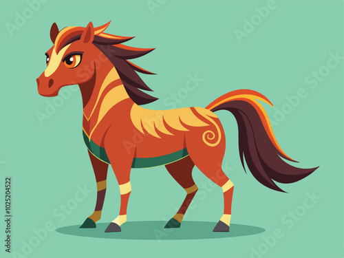 horse vector illustration.