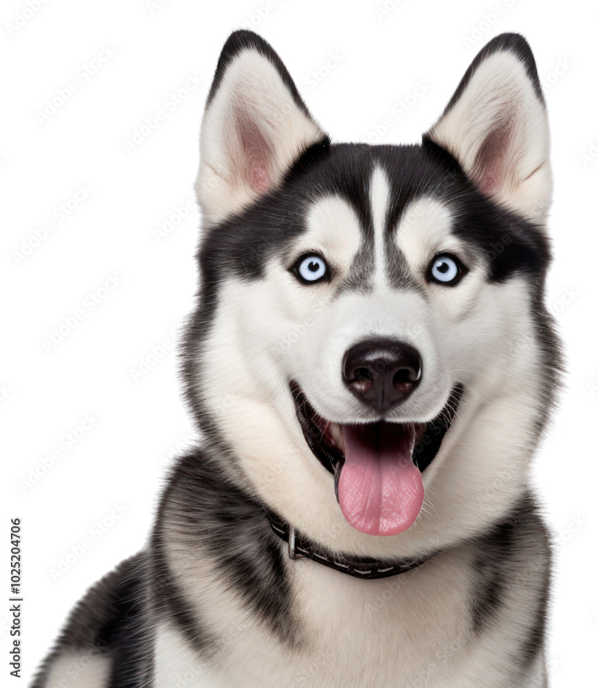 PNG Smiling husky mammal animal pet. PNG Smiling husky mammal animal pet.