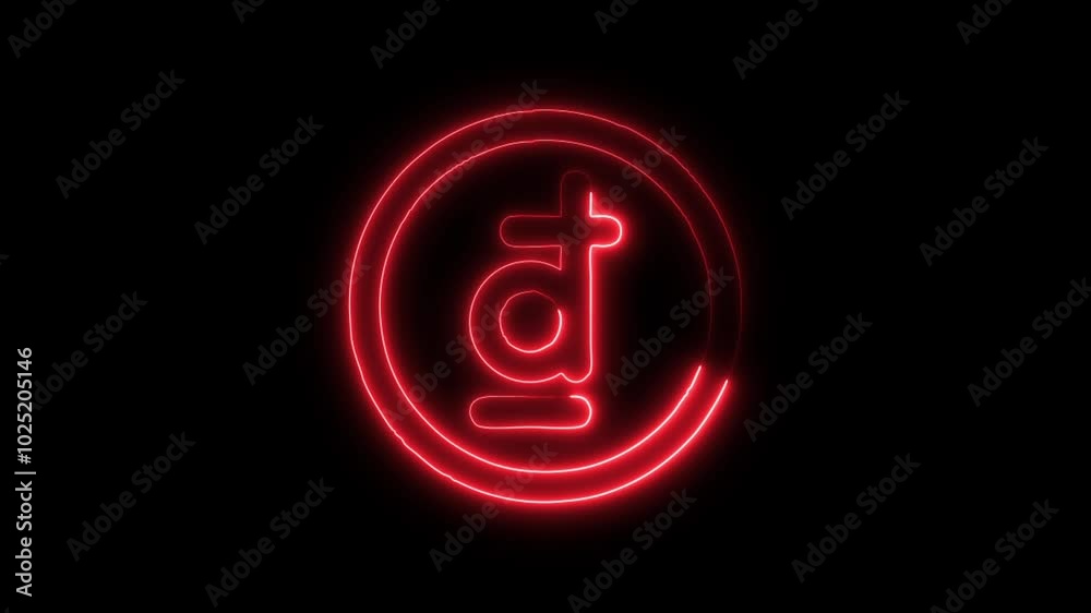 Pound Dong Outline Icon in HD Video Neon Animation – Finance and Currency Exchange Symbol on Black Background Pound Dong Outline Icon in HD Video Neon Animation – Finance and Currency Exchange Symbol on Black Background