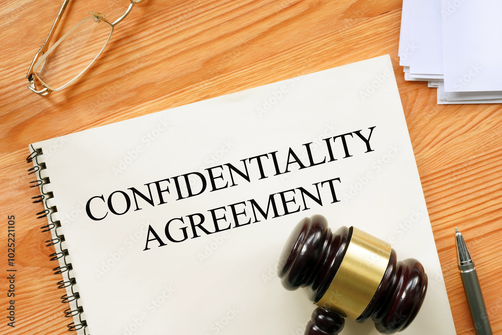 Confidentiality agreement is shown as the legal concept Confidentiality agreement is shown as the legal concept