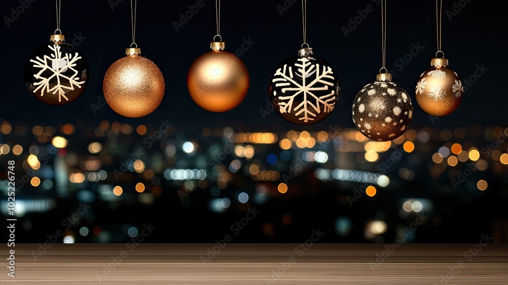 A warm winter display features paper white houses and trees on a shelf, illuminated by a glowing Christmas wreath above, creating a cheerful holiday atmosphere A warm winter display features paper white houses and trees on a shelf, illuminated by a glowing Christmas wreath above, creating a cheerful holiday atmosphere