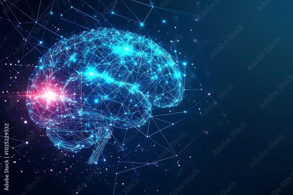 background human brain with modern data connections
background human brain with modern data connections