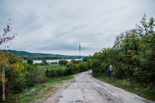 Solonceni village in the Rezina district of the Republic of Moldova photo