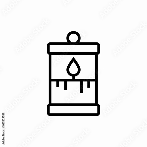 candle lamp icon sign vector