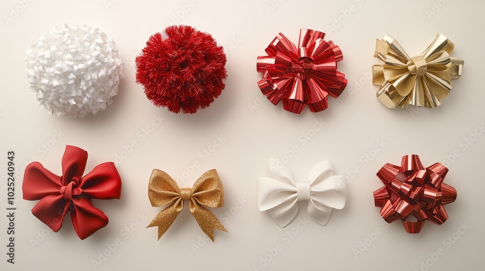 The Colorful Gift Bow Collection The Colorful Gift Bow Collection